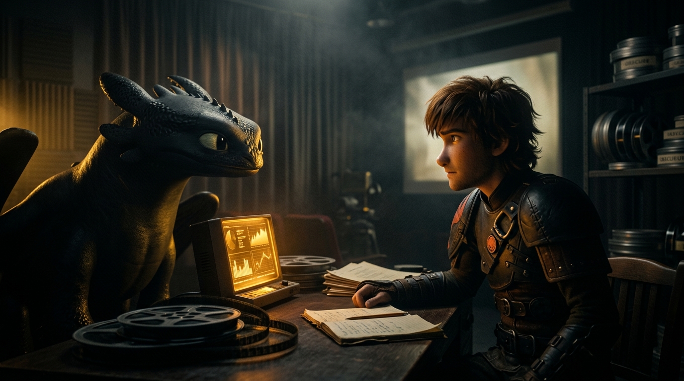 How to Train Your Dragon: The Audience-Critics Gap and What Sentiment Tells Us